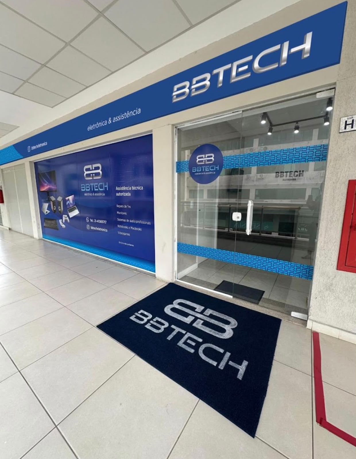 Fachada da loja BB Tech Informática